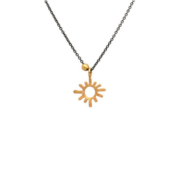 Collier  Soleil vermeil S